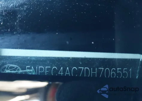 2013 Hyundai Sonata Limited из США, поврежденный, VIN 5NPEC4AC7DH706551